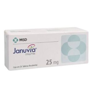 JANUVIA SITAGLIPTINA 25 MG