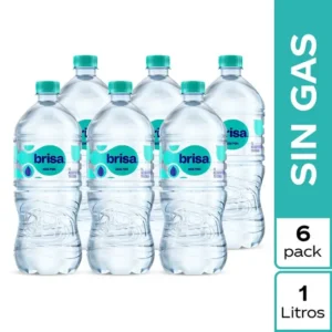 AGUA BRISA SIN GAS 1000 ML 6 UND ICOM