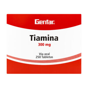 TIAMINA 300 MG 250 TABLETAS GF