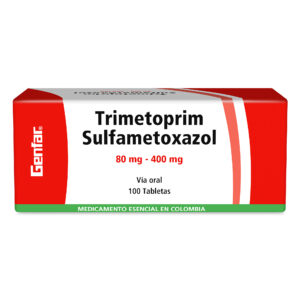 TRIMETOPRIM SULFA 80-400 100 TABLETAS GF