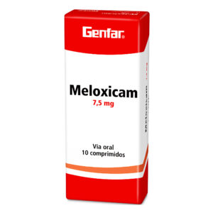 MELOXICAM 7.5 MG 10 TABLETAS GF