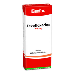 LEVOFLOXACINO 500 MG 14 TABLETAS GF