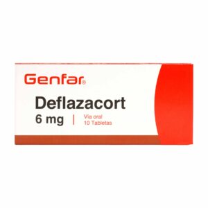DEFLAZACORT 6 MG 10TABLETAS GF