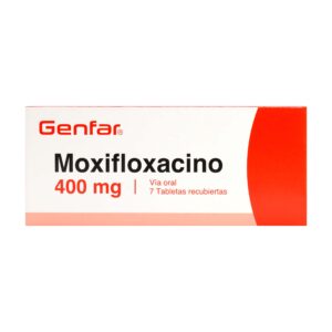 MOXIFLOXACINO 400 MG 7 TBS GF