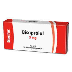 BISOPROLOL 5 MG 30 TABLETAS GF(P)21039