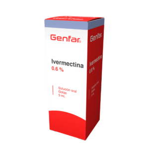 IVERMECTINA 0.6% SOLUCION ORAL 5 ML GF