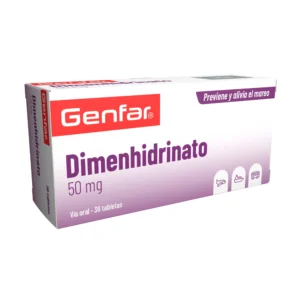 DIMENHIDRINATO 50 MG 36 TBS GF