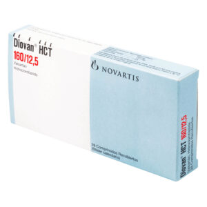 DIOVAN HCT 160/12.5 MG 28 TBS(3%+)