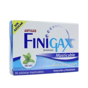 FINIGAX MASTICABLE MENTA 36 TABLETAS