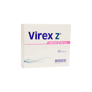 VIREX Z 800 MG 35 TABLETAS (A)(3%+)(PAE)