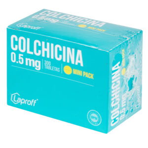 COLCHICINA 0.5 MG 300 TABLETAS LP