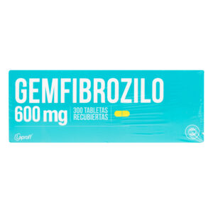 GEMFIBROZILO 600 MG 300 TABLETAS LP