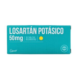 LOSARTAN POTASICO 50 MG 30 TABS RECS LP
