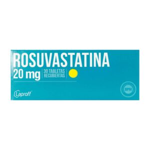 ROSUVASTATINA 20 MG 30 TABS RECS. LP