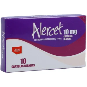 ALERCET 10 MG 10 TABLETAS (3%+)(PAE)