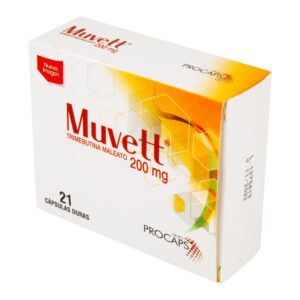 MUVETT 200 MG 21 CAPSULAS (3%+)(PAE)