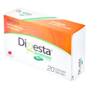 DIGESTA 250 MG 20 TBS