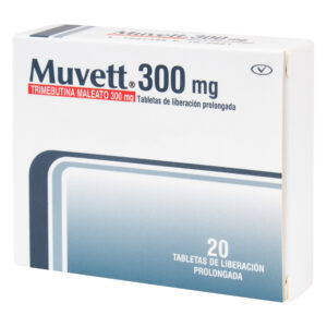 MUVETT 300 MG 20 TABLETAS (3%+)(A)