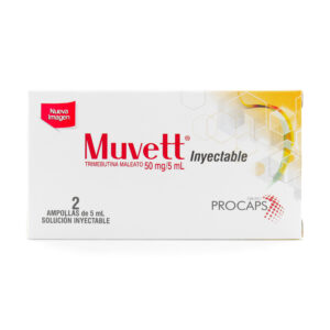 MUVETT INYECTABLE 2 AMPOLLAS 5 ML(3%+)