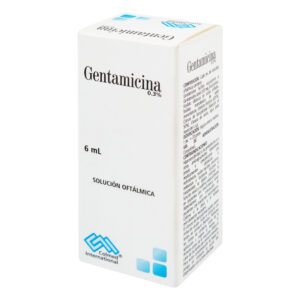 GENTAMICINA 0.3% OFTALMICA 6 ML PC