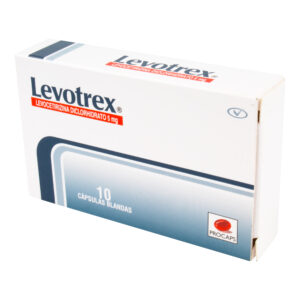 LEVOTREX 5 MG 10 CAPSULAS (3%+)(PAE)