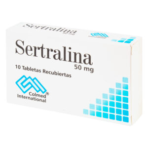 SERTRALINA 50 MG 10 TABLETAS PC