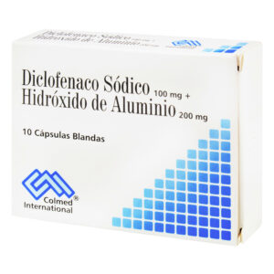 DICLOFENACO 100 MG+HIDROX.10 CAPSULAS PC