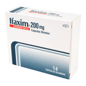 IFAXIM 200 MG 14 CAPSULAS