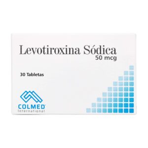 LEVOTIROXINA 50 MCG 30 TABLETAS PC