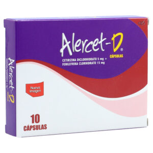 ALERCET D 10 CAPSULAS (3%+)(PAE)