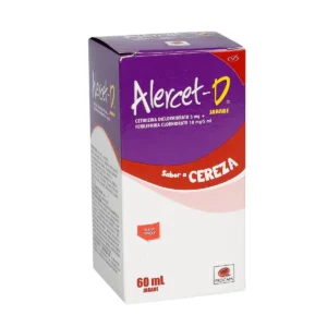 ALERCET D JARABE 60 ML (3%+)(PAE)