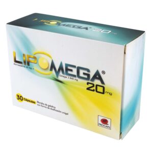 LIPOMEGA 20 MG 30 CAP (A)(3%+)(PAE)