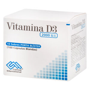 VITAMINA D3 2000 UI 100 CAP 10 SBS PC