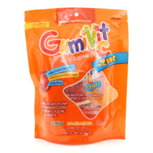 GOMAS GUMIVIT C+ZINC BOLSA 6 SBS MINIPAC