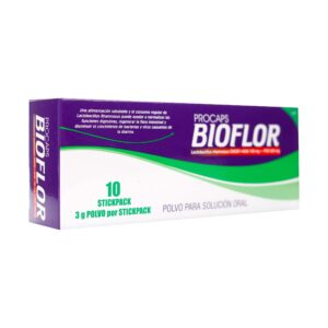 BIOFLOR POLVO SOLUCION ORAL 10UND 3GR