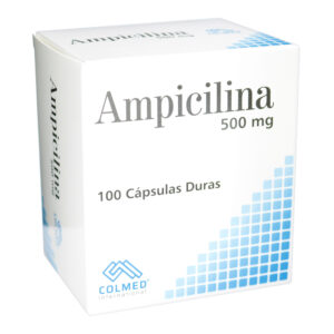 AMPICILINA 500 MG CAJA 100 CAP PC