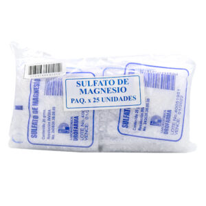 SULFATO DE MAGNESIO 20 GR 25 SBS DROF.