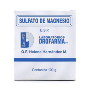 SULFATO DE MAGNESIO 100 GR DROFARMA