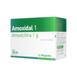 AMOXIDAL 1 GRAMO 28 TABLETAS(PAE)