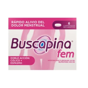 BUSCAPINA FEM 6 TABLETAS
