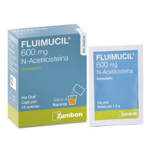 FLUIMUCIL 600 MG 10 SBS