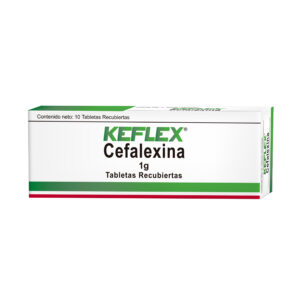 KEFLEX 1 GR 10 TABLETAS (3%+)(A)(PAE)