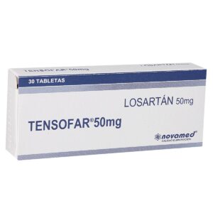 LOSARTAN TENSOFAR 50 MG 30 TABLETAS
