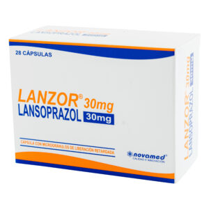 LANSOPRAZOL LANZOR 30 MG 28 CAPSULAS
