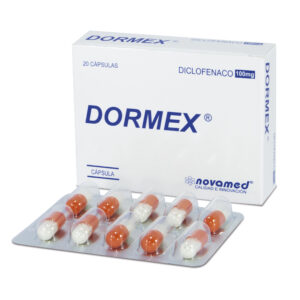 DICLOFENACO SODICO DORMEX 100 MG 20 CAPS