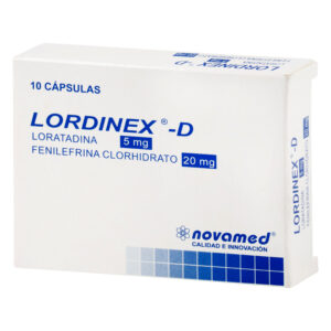 LORDINEX D 10 CAPSULAS