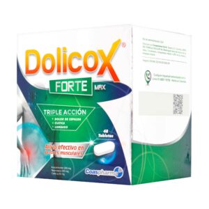 DOLICOX FORTE MAX CAJA 48 TABLETAS COA