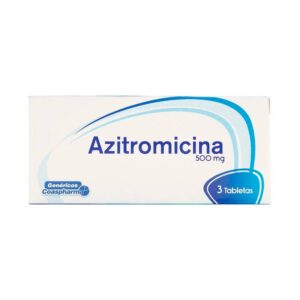 AZITROMICINA 500 MG 3 TABLETAS COA