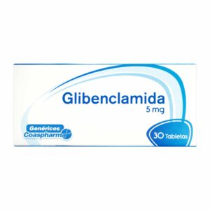 GLIBENCLAMIDA 5 MG 30 TABLETAS COA