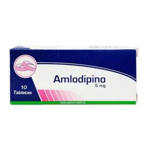 AMLODIPINO 5 MG 10 TABLETAS COA